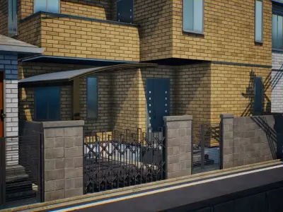 Japanese Residential Area Collection - 6 Model Packs 