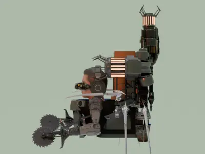 skibidi patrick bateman 3D model