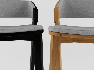 TON merano barstool 3D model