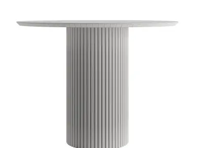 Round Dining Table 3D model