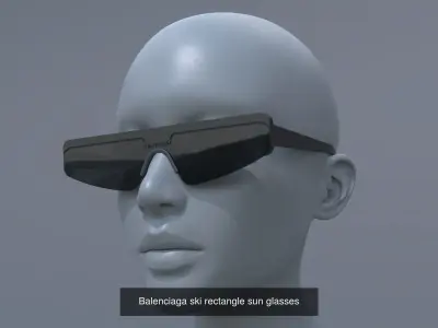 Fashion Sci fi glasses pack x4