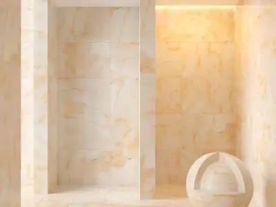 Marble wall 137 3D model