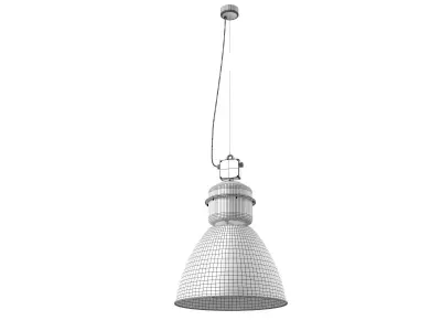 Volumen industrial pendant light 3D model