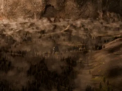 Hollow Cave Free 3D model