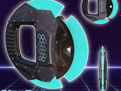 Sci Fi Plasma Cutter 3D print model