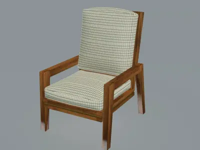 West Bay Lounge Chair 3D model