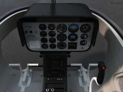  Bell 206B5 JetRanger Helicopter 