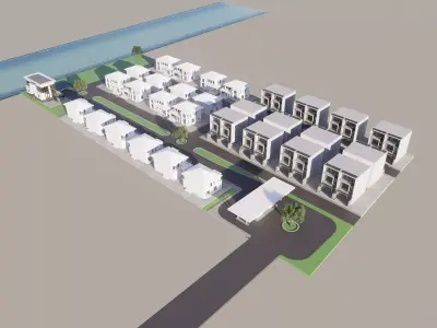 Project Master Plan Description  3D model