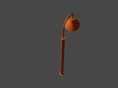 Street Light 3D model 14