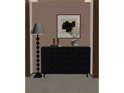  Vintage entryway design 3D model