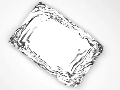 Aluminium Foil 3D model