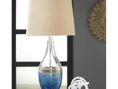 Millen Glass Table Lamp 3D model
