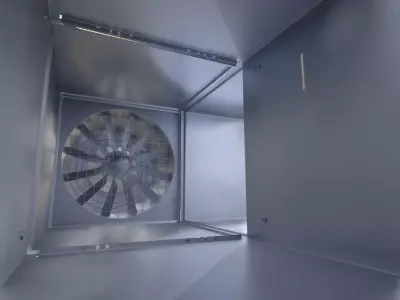 Inside Air Vent Shaft M1 3D model