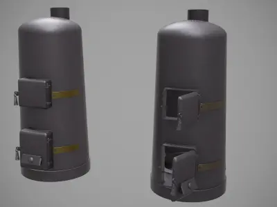  Papal Conclave Stove for Ballots PBR Unwraped 