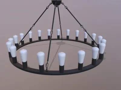 Chandelier 3D model