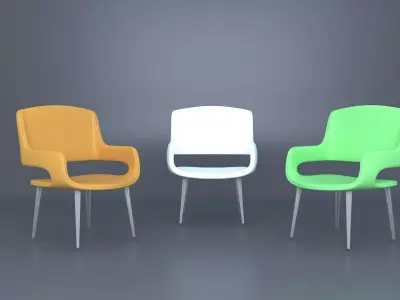 3D CHAIR MODEL 3D model