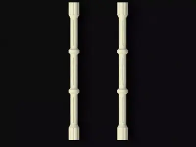 baluster metal tube Free 3D model