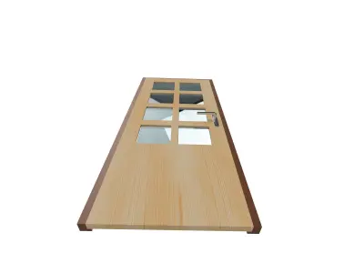 Door interior 3D model 2
