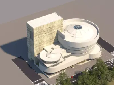 Guggenheim Museum 3D model 3D model