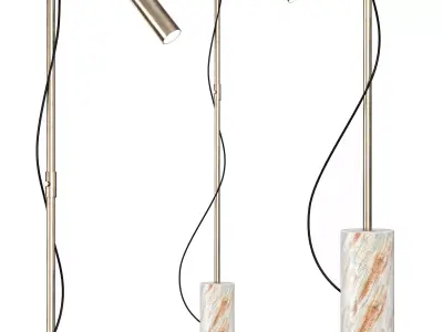 Floor lamp F037 3D model