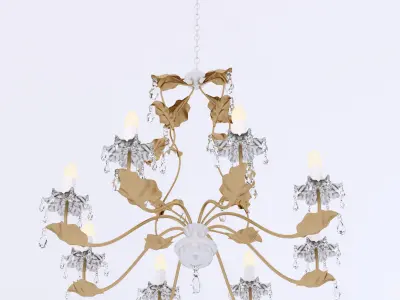 Ferroluce Lampardi 2288 chandelier 3D model