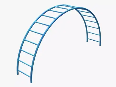 Climbing monkey 02 3D model