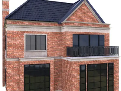 building 02 3D model