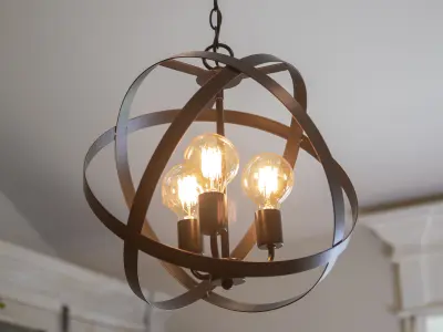 Hanging light 3D model get