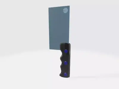 Knife with lights 3D model