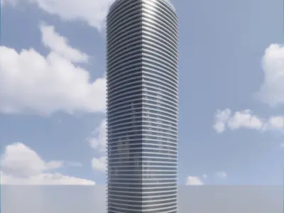 Parametric Building 1d3 3D model