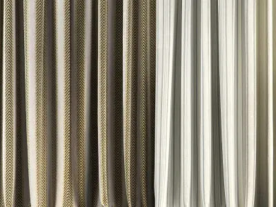 Curtain Set 54 3D model