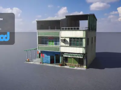 TW house 016 3D model