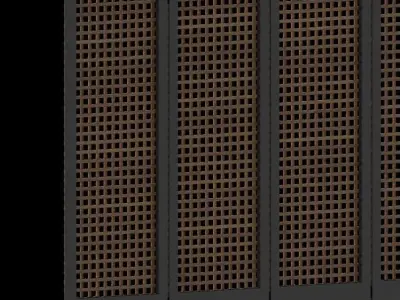 Venetiana2 perforated metal sheet Free 3D model
