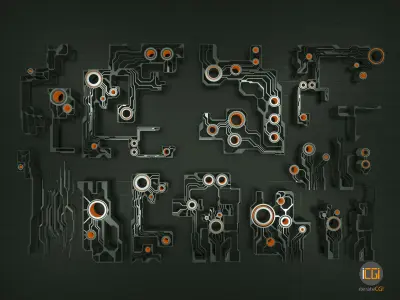 Tech shapes-TS1 kit 3D model