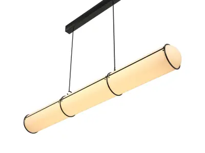 Endless Straight Pendant Light 3D model