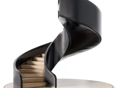 SPIRAL STAIR NO60 A 3D model