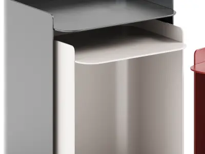 Flor Nesting Side Tables by Matiere Grise 3D model