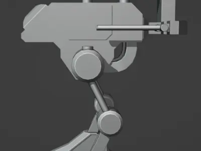 Robo-droid model 3D model