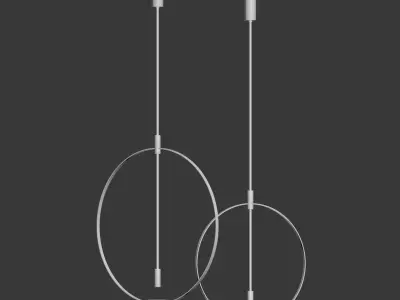 Magnifier Celing Pendant Lamp Formafantasma 3D model