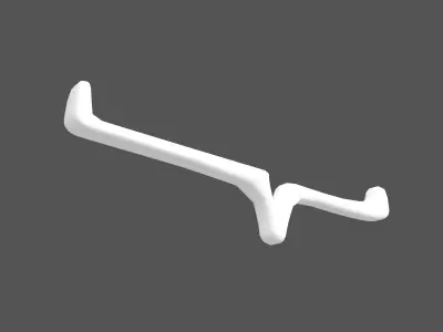 Speech Balloon v30 007 Low-poly 3D model