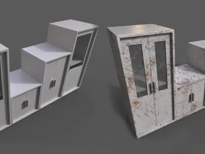 Mega Pack Modern Furniture 3D Model Low-poly 3D model