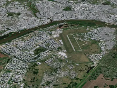 Omsk - Russia 3D model