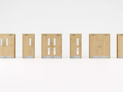 Office Doors 3D model