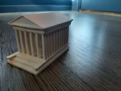 Maison Carree-Roman temple 3D print model