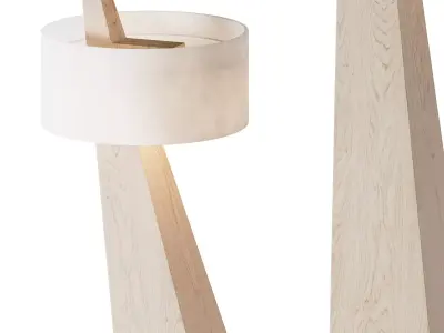 Floor and Table Lamp 3D model