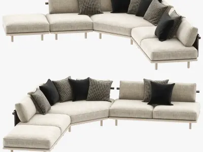 RODA - EDEN Sofa Composition 01 3D model