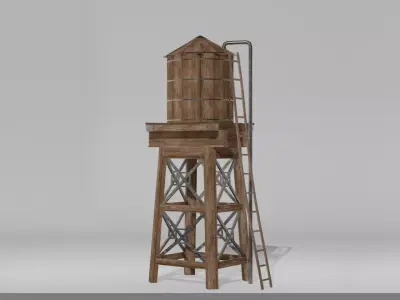 Water tank 3D model