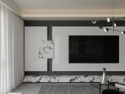 Apartment interior scenes      3D model get