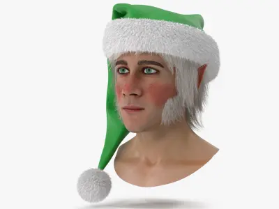  Christmas Elf Head 6 