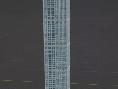 building Free low-poly 3D model